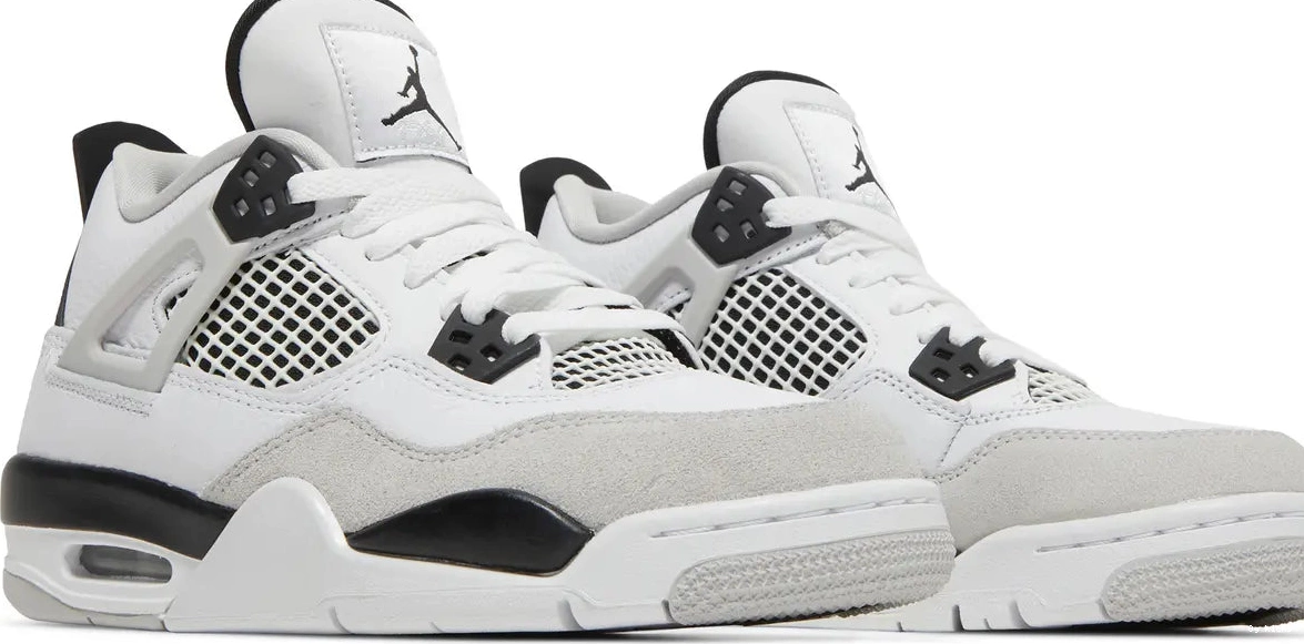 Military Black Air Jordan 4 GS Retro 0803